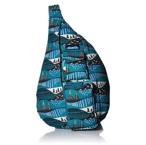 Kavu Winterscape Rope Bag EUC